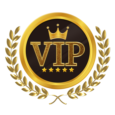 —Pngtree—yellow vip sign_5458206